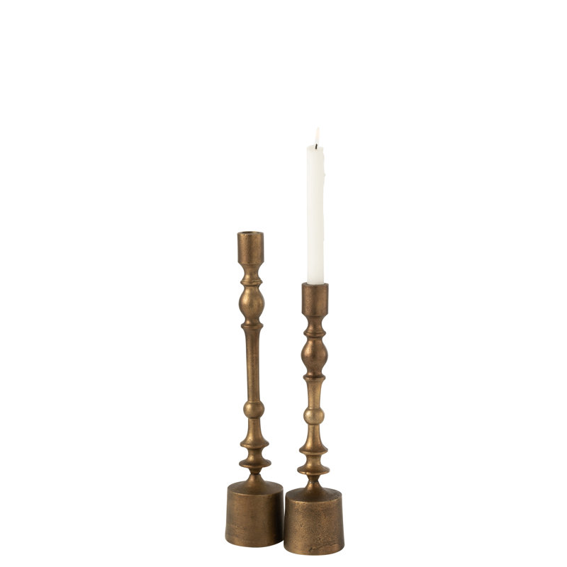 Candlestick, Bronze