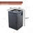 Rectangle Steel Propane Smokeless Fire Column
