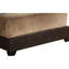Lit simple en similicuir - G1800 dans la taille de paquet 44, beige avec la couverture 83,3 largeur