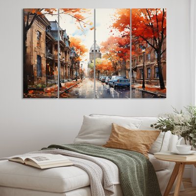 " Old Street Boston Views " 4 - Pieces