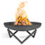 Round Steel Wood Burning Smokeless Fire Pit-86525140