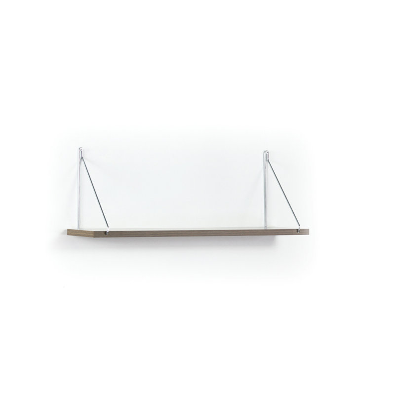 Tablette simple à fixation murale flottante Palmer, Blanc