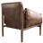 Salma 27.6" W Vegan Leather Upholstered Armchair-812535817
