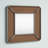 Dillon Solid Wood Square Wall Mirror