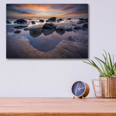 Highland Dunes 'Reflected Tranquility' by Rick Berk Acrylic Glass Wall Art