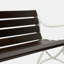 Banc de parc en bois Akaylee