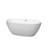 Juno 59'' x 32'' Soaking Acrylic Bathtub-52450786