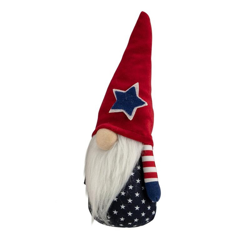 Gnome patriotique 10 juillet de 10,5 po