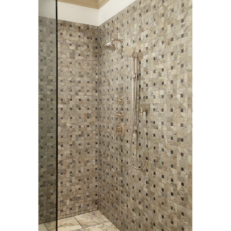 Bras de douche TOTO® Traditional Collection Series A, 6 po, chrome poli