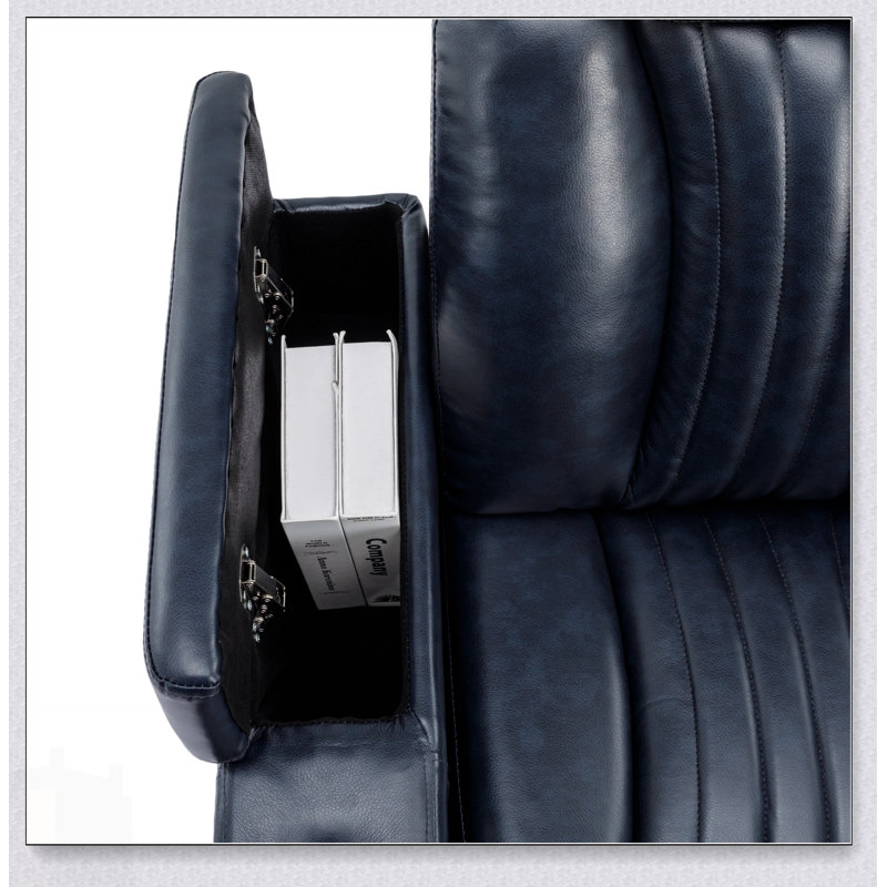 270° Power Swivel Recliner With Hidden Arm Storage, LED Light Strip, And Multiple Holders For Ultimate Comfort And Convenience