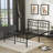 Lizar Metal Open-Frame Storage Bed-416934815