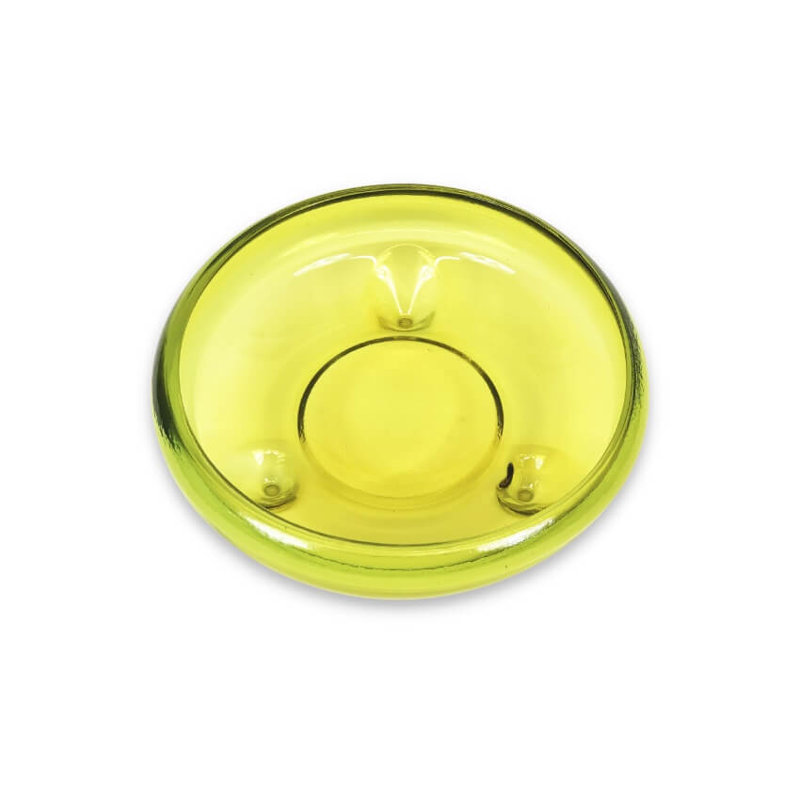 Metro Lane Adrinna Glass Serving Bowl, Yellow
