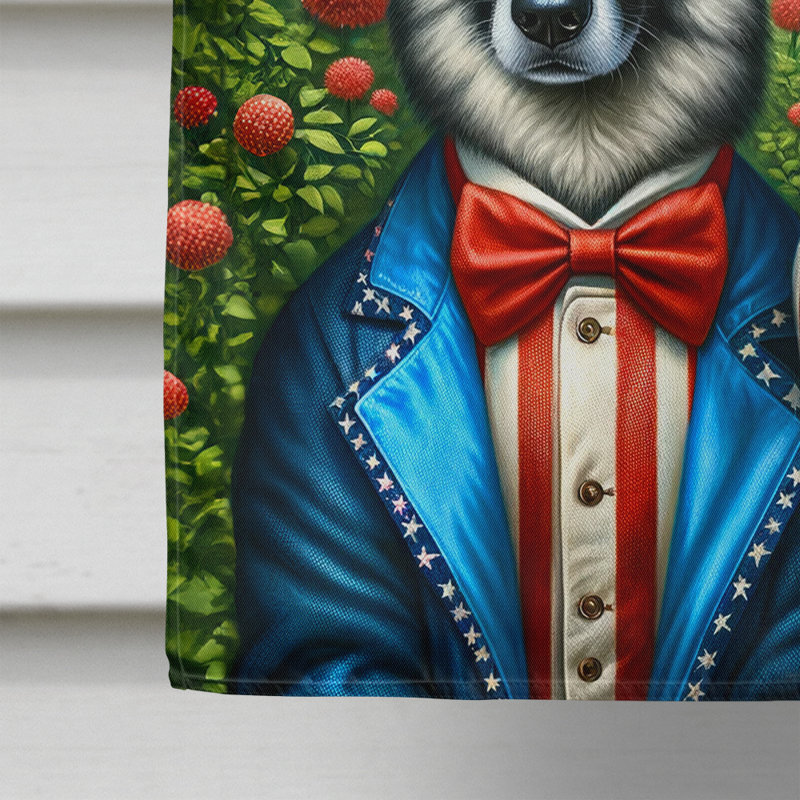 Drapeau «All American House», Elkhound norvégien