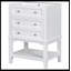 Meuble-lavabo avec évier, armoire de rangement avec tiroir et tablette ouverte Oliviah