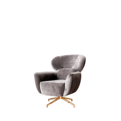 Florya Velvet Armchair