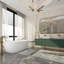 55" x 28" Freestanding Soaking Acrylic Bathtub