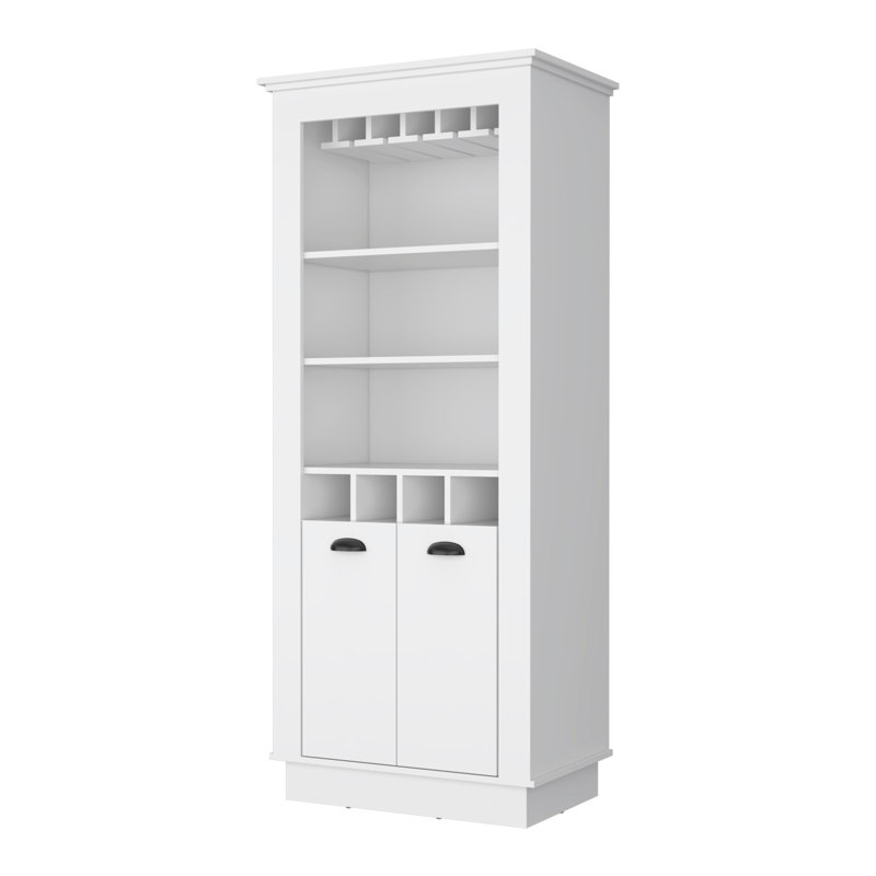 Ashur 29.4'' Bar Cabinet, White