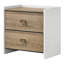 Table de chevet 2 tiroirs Grealish-131644205