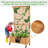 Yanine 75" H Fir Wood Planter Box with Trellis-1319895567
