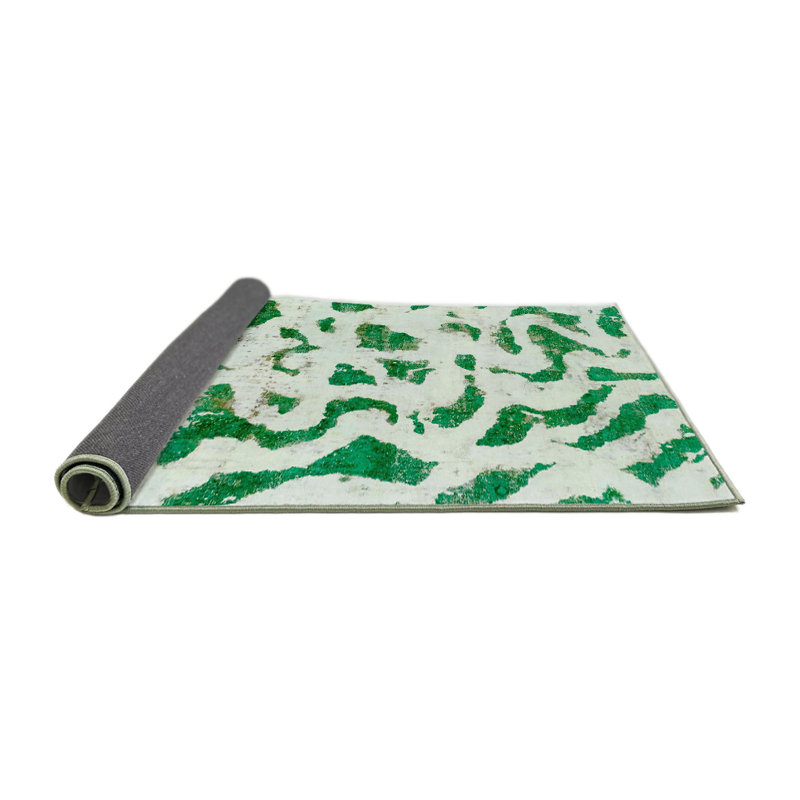 Abstract Indoor Rug, Round 4'