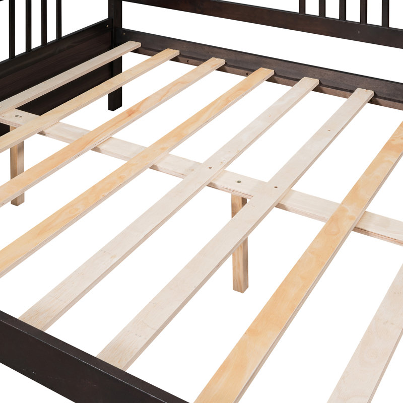 Daybed With Support Legs, Espresso