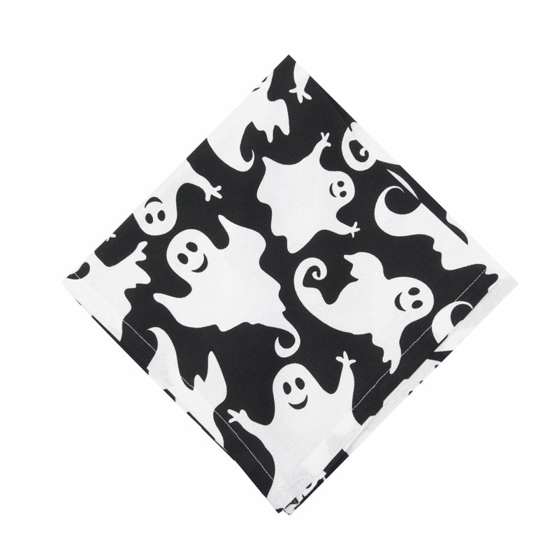 Ensemble de 6 serviettes de table Hey Boo Halloween