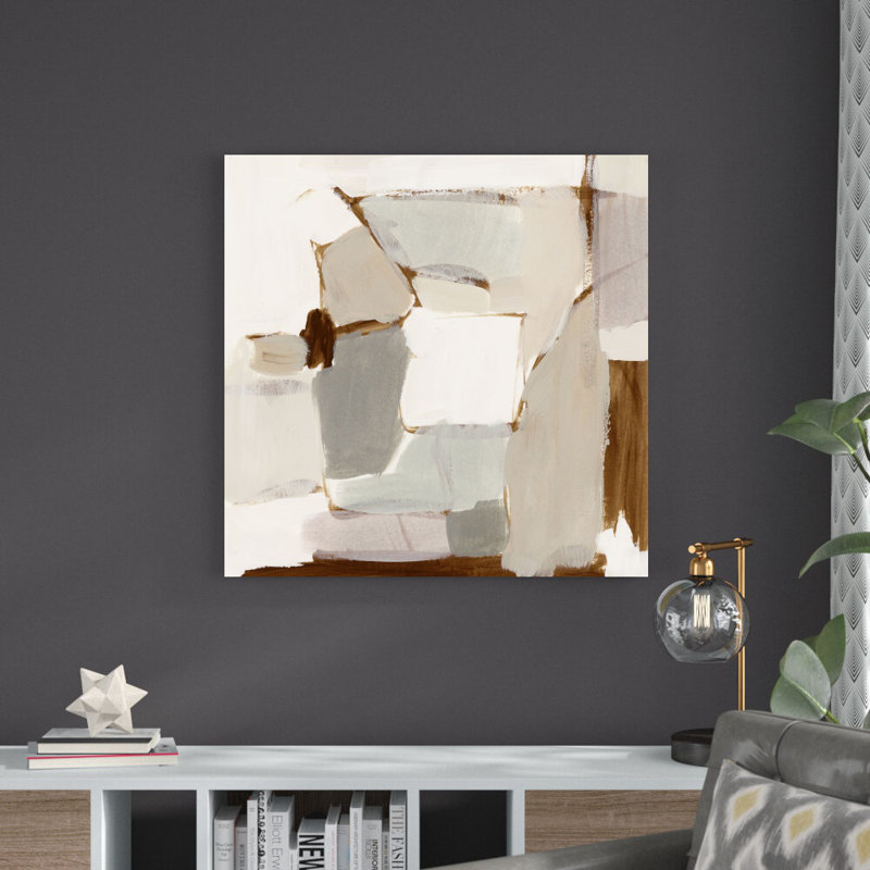 Mint Chip I by Victoria Barnes - Wrapped Canvas Painting, 36" H x 36" W
