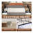 Jeilyn Upholstered Platform Drawer Storage Bed-715103000-715103005
