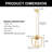 1-Light Dimmable Lantern Pendant Light-873847088