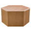 Table basse cannelée