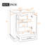 Meuble-lavabo autoportant moderne 24 po avec lavabo en céramique-665724804-665724802