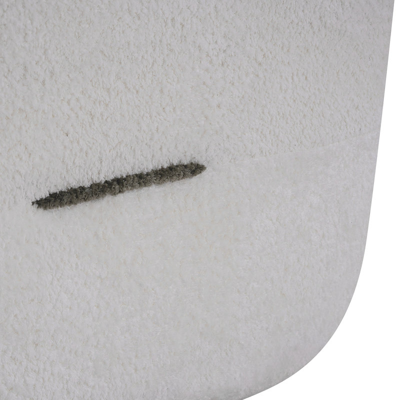 Canapé modulaire 100 po, White Boucle