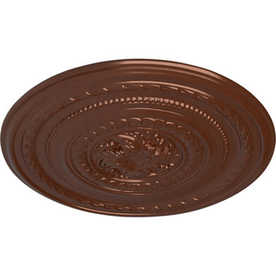 26 médaillon de plafond perle de 26 1/4 po x P 1 1/2 po (convient aux auvents jusqu'à 1 7/8 po)
