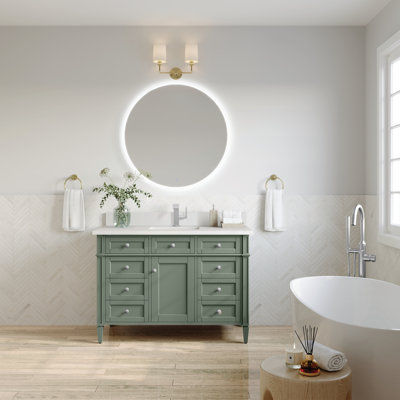 Dussault 48'' Single Bathroom Vanity with Top