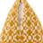 Rhombus Mustard 14x24 Pillow-129077473
