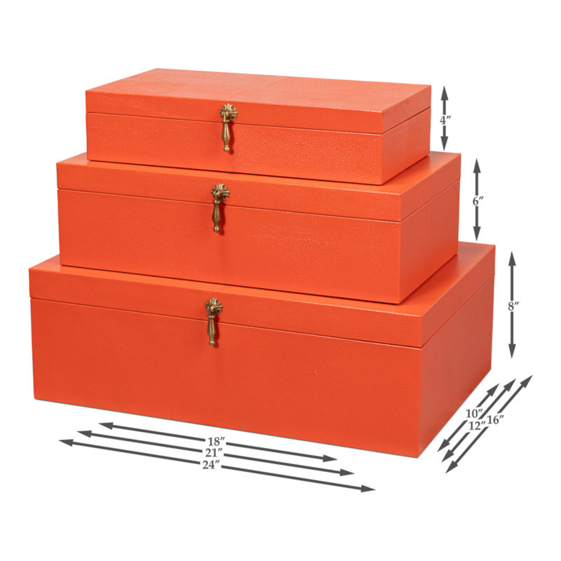 Shagreen Accent, Orange