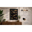 Golden Waves Modern - Framed Print-161152633-161152630