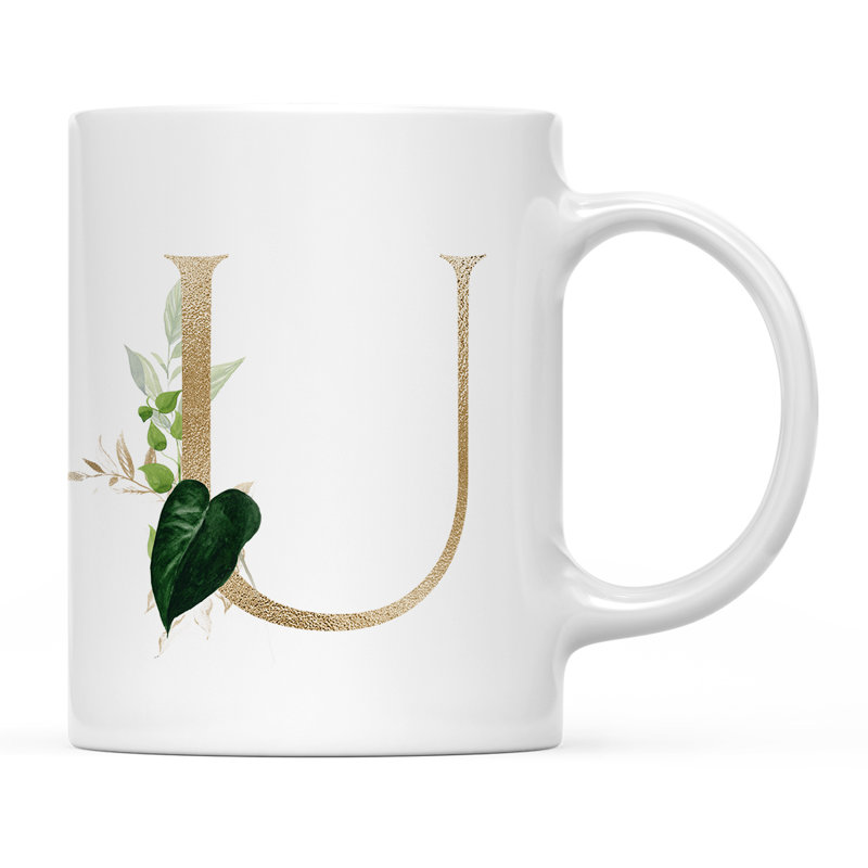 Grande tasse à café exotique, U