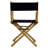 18" Folding Director Chair-19623319-19623320