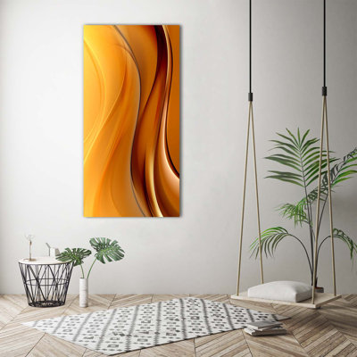 Wave Abstraction - Wrapped Canvas Print