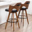 Swivel Upholstered Counter Stool-1748009998-1748009996