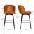 Kerfoot 27.1" Seat Height Swivel Saddle Faux Leather Counter & Bar Stool-114337680
