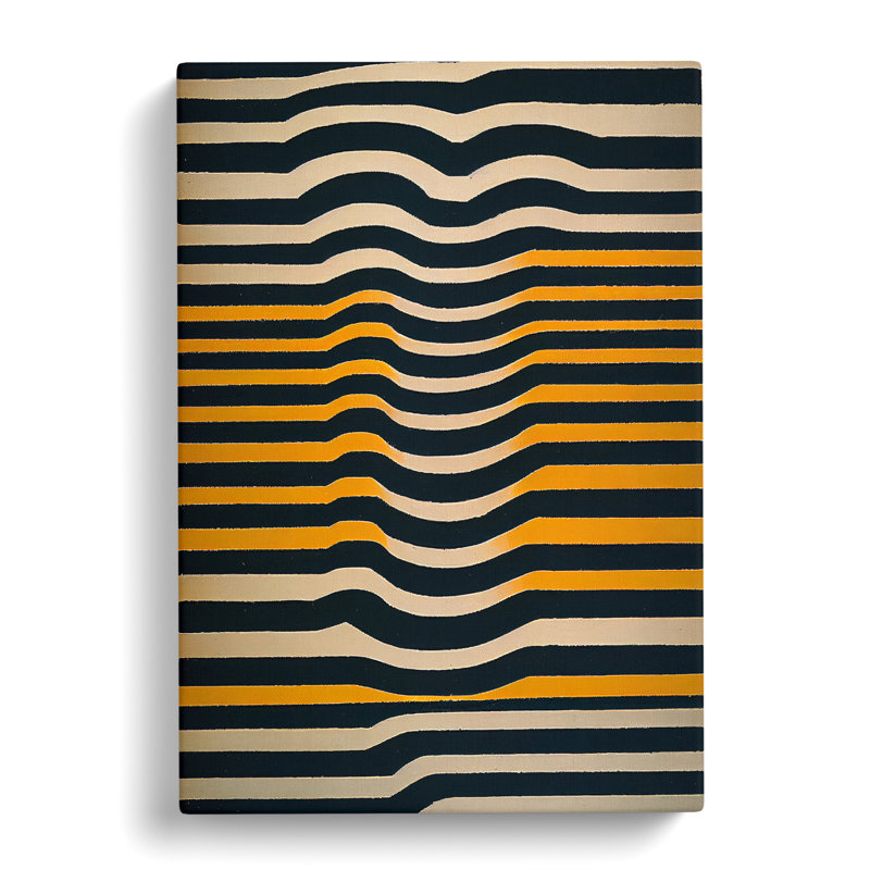 XC1022-3769X Retro Abstract Art No.5 - Wrapped Canvas Print