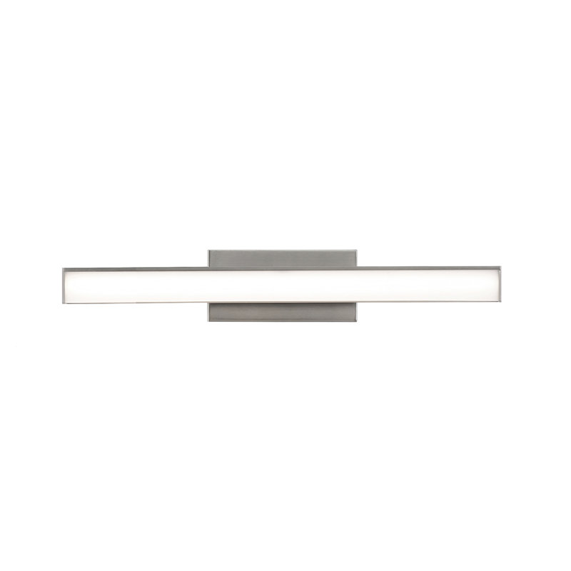 Ules Dimmable LED Vanity Light, Satin Nickel