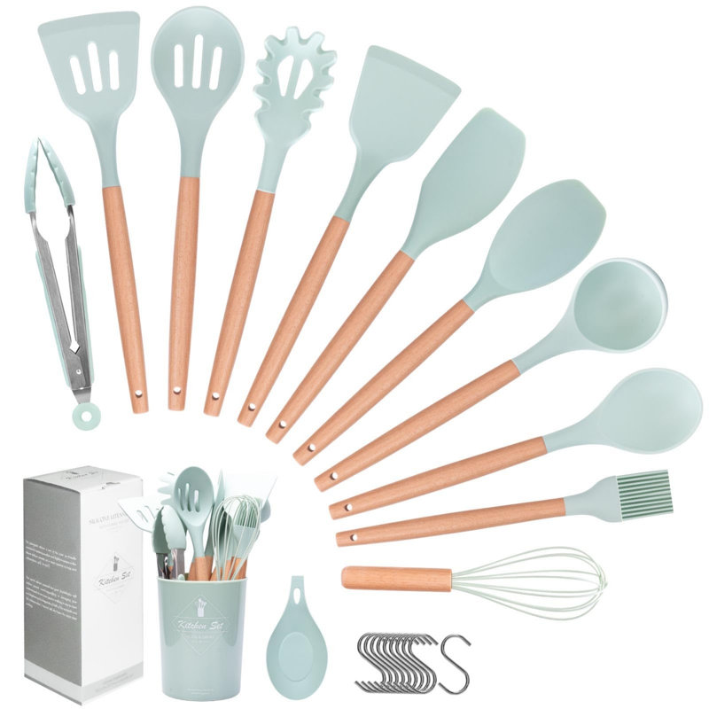 Skyicei L 23 Utensil Set, Green