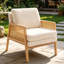 Wood Frame Upholstered Armchair Accent Chair-370822828-370822803