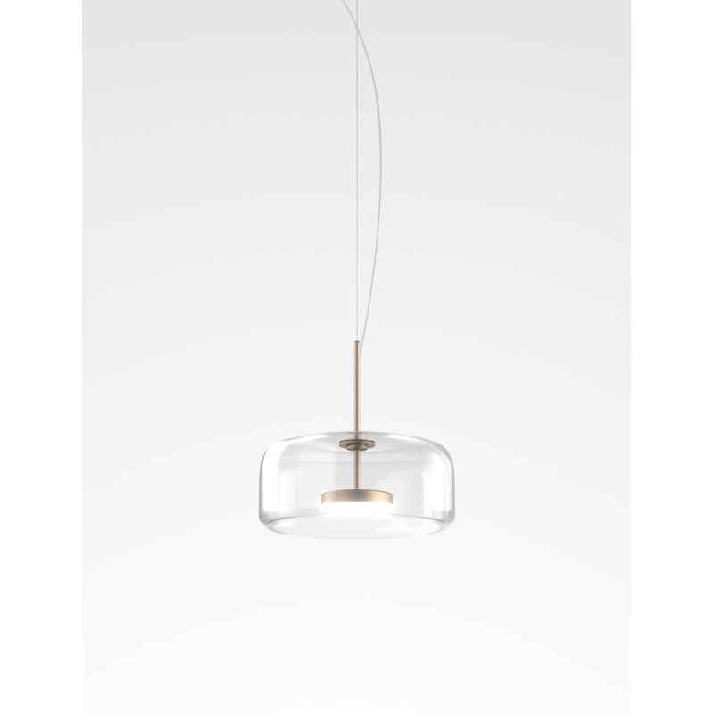 Jube Suspension P Old Green White Matt Gold 2 L2202 Ul, Crystal Transparent, Matte Gold, 86" H x 15" W x 15" D