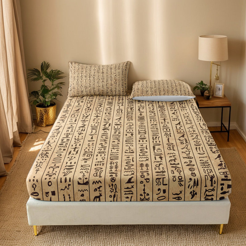 Ensemble de draps-housse Orylavena, Lit simple