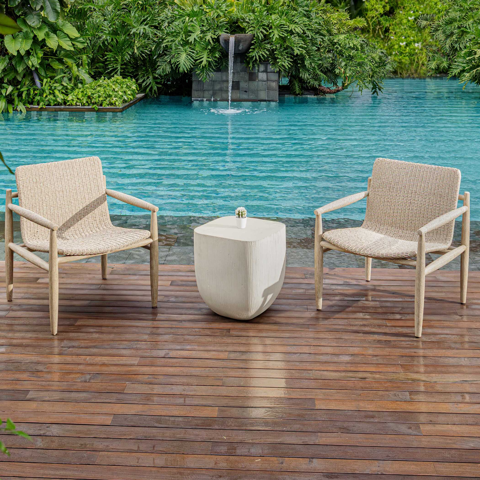 18" Patio Side Table