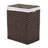 Handwoven Rectangle Laundry Hamper-1052785224